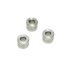 Les bushings en acier traités thermiquement de Redding offrent une dureté de surface Rc 60-62, réduisant l'effort de mise à taille avec des dimensions précises.