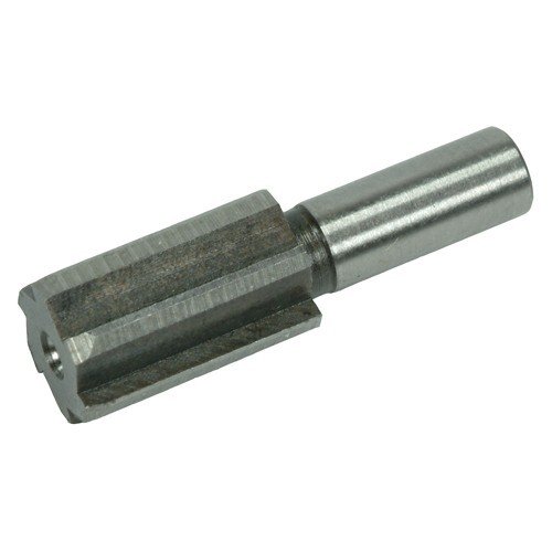 Le reamer intérieur Forster .243 permet d'éliminer l'excès de laiton à l'intérieur des collets, offrant une coupe lisse et précise pour un meilleur tir.