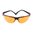 Lunettes de tir PYRAMEX verres ambre/bleu/bronze/transparents/orange, monture noire