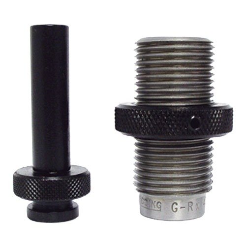Le Redding GRX Push Thru Base Sizing Die élimine complètement les renflements à la base des douilles 40 S&W, permettant de réutiliser ton brass sans souci.