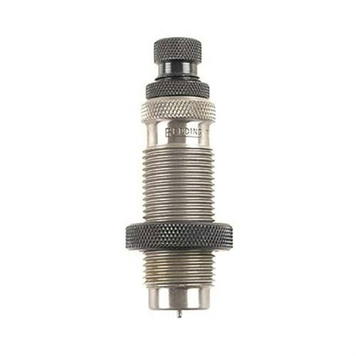 Le Type S Bushing Neck Die te permet de contrôler précisément la taille et la tension du col de la douille avec des bushings interchangeables et un rod de décalage ajustable.