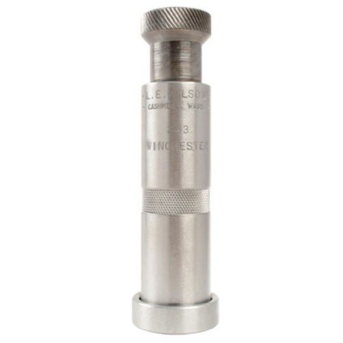 Le die de siège de balle type chambre L.E. WILSON assure un alignement parfait de la balle et de l'étui, offrant une précision inégalée pour les tireurs benchrest.