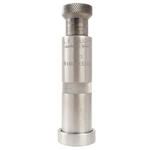 Le die de seating Wilson chamber type assure un alignement parfait de la balle et de la douille, offrant une précision inégalée pour les tireurs benchrest.