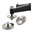 Pieds pour support F-CLASS, filetage 3/8X16, lot de 3