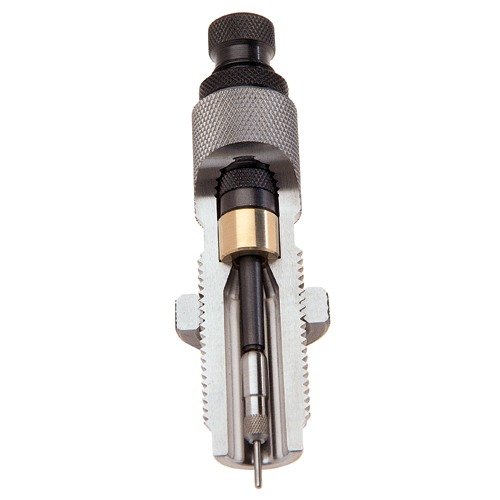 Les dies Redding Type S Bushing offrent un redimensionnement complet tout en contrôlant précisément le collet, avec des bushings interchangeables et un rod de décalage ajustable.