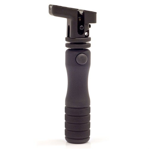 Les monopodes Accu-Shot offrent stabilité et ajustement rapide de l'élévation pour fusils équipés de bipieds, avec un système Quick Knob pour des réglages faciles.