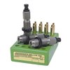 Le set de dies Redding Deluxe 6.5-06 Ackley Improved inclut un die de dimensionnement complet, un die de siège et un die de dimensionnement de col, tous fabriqués avec des aciers alliés de haute qualité.