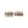 Ce pack de 12 brosses en bronze pour fusil de calibre 25 est parfait pour un nettoyage efficace de ton canon, offrant durabilité et performance.