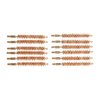 Le pack de 12 brosses en bronze pour carabines 30 Caliber est idéal pour un nettoyage efficace de ton arme, garantissant performance et longévité.
