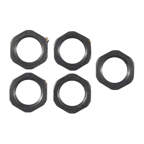 Les DIE LOCK RINGS RCBS te garantissent un maintien solide pour tes dies 7⁄8"-14, en acier robuste et en design à boulon croisé pour un réglage facile.