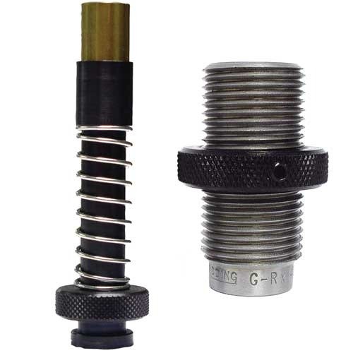 Le die GRX Push Thru de Redding élimine complètement les renflements à la base des douilles 40 S&W, permettant de réutiliser ton brass en toute confiance.