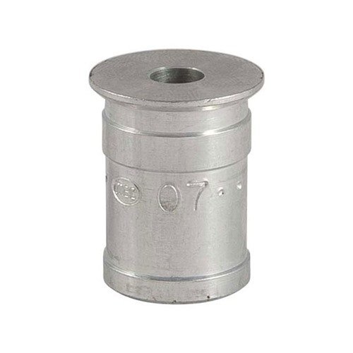 Les MEC Powder Bushings te permettent d'ajuster précisément la charge de poudre pour tes cartouches, avec une variété de tailles pour chaque besoin.