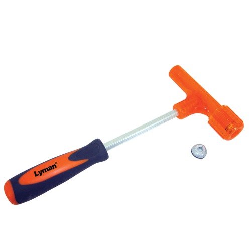 Le Lyman Magnum Inertia Bullet Puller retire facilement les projectiles des cartouches, de la plus petite à la plus grande, sans endommager la douille ni la balle.