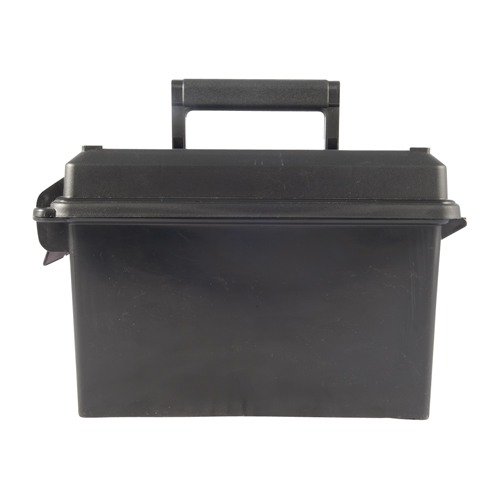 Les MTM ammo cans en plastique léger offrent une protection étanche, un système de verrouillage solide et une grande capacité pour stocker tes munitions en toute sécurité.