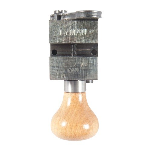 Le moule à slug Lyman 12 GA te permet de créer des projectiles adaptés aux wads standards, sans outils de roll crimping spéciaux. Pratique et efficace!
