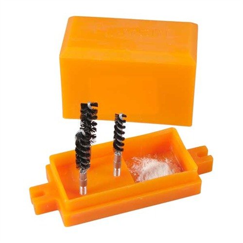 Le kit Case Neck Dipper de LYMAN facilite le lubrification des collets avec son lubrifiant à base de mica, évitant l'étirement et la perte de matière.