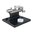 Kit de recoupe d'étuis avec micromètre et plateau, inox