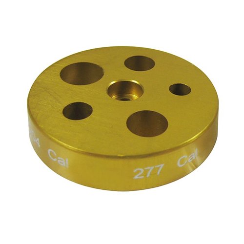 Les dials Bullet/Cartridge de Forster te permettent de mesurer précisément la distance entre la base et l'ogive de tes cartouches pour un meilleur ajustement.