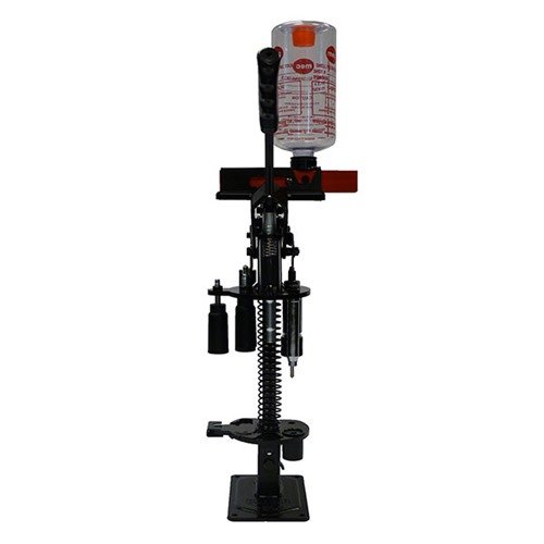 Le MEC 600 Slugger te permet de recharger facilement des cartouches de chasse et de défense à raison de 100 à 125 par heure, sans outils supplémentaires.