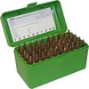 La boîte à munitions MTM CASE-GARD est robuste, étanche et équipée d'une charnière mécanique garantie 25 ans, parfaite pour le tir compétitif et la chasse.