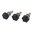Kit de 3 pieds pour appui de tir