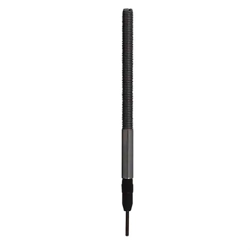 Utilise l'assemblage de décapage RCBS pour retirer rapidement les douilles militaires avec amorces crantées de plus de 27 calibres avant le nettoyage.