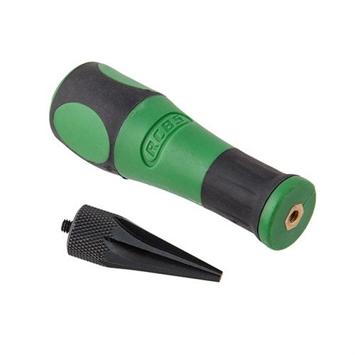 Le VLD Deburring Tool de RCBS avec son angle de 22 degrés permet de préparer tes projectiles sans abîmer le boat-tail, garantissant précision et facilité d'utilisation.