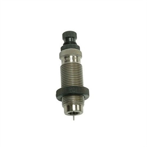 Le Type S Bushing Neck Die te permet de contrôler précisément la taille et la tension du col de la douille, avec des bushings interchangeables et un système d'auto-centrage.