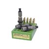Le set de dies Redding 6.5x47mm Lapua inclut des dies de calibrage, de mise en place et de calibrage de col, garantissant des munitions parfaitement ajustées.