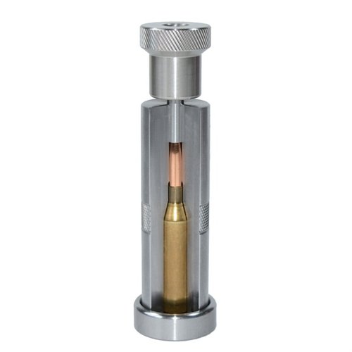 Le die de siège de balle de type chambre L.E. WILSON assure un alignement parfait de la balle et de la douille, offrant une précision inégalée pour les tireurs benchrest.