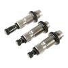 Le set de dies Redding 380 ACP offre un die de mise en taille en Carbure de Titane, un expandeur innovant et un die de sièges avec micromètre pour une précision inégalée.