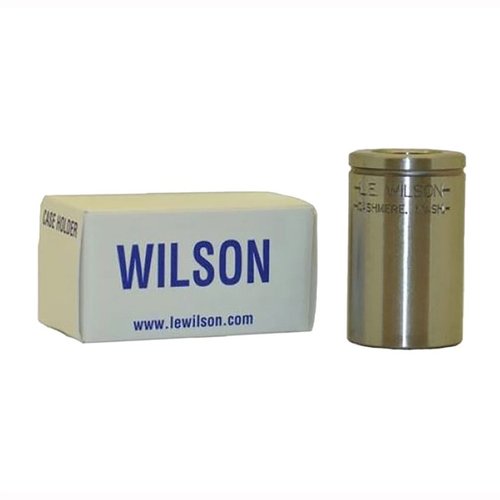 Le support de douille L.E. Wilson assure une précision maximale pour le tronçonnage, le reaming et le deburring, tout en offrant une uniformité exceptionnelle.