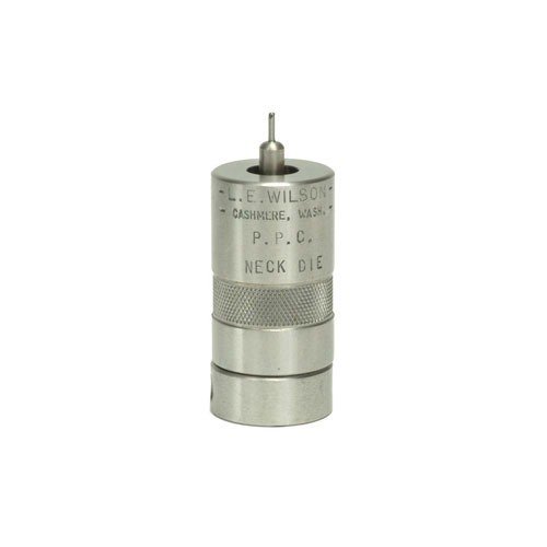 Le STAINLESS NECK SIZING DIE de L.E. WILSON te permet de contrôler le dimensionnement de la douille, améliorant la concentricité et prolongeant la vie du laiton.