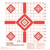Avec les cibles REDFIELD, ajuste facilement tes optiques grâce à des lignes audacieuses et un quadrillage pratique pour un réglage précis de la visée.