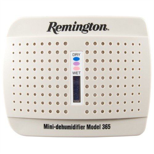 Le MINI DEHUMIDIFIYER MODEL 365 de REMINGTON protège tes armes contre l'humidité, la rouille et le moisi, tout en étant compact et sans électricité.