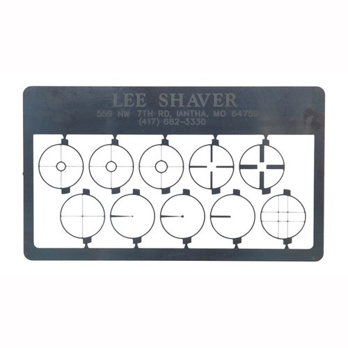 Pièces Visée > Inserts Visée - Prévisualiser