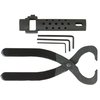 Frein de bouche et stabilisateur calibre .30 .595-32 inox noir