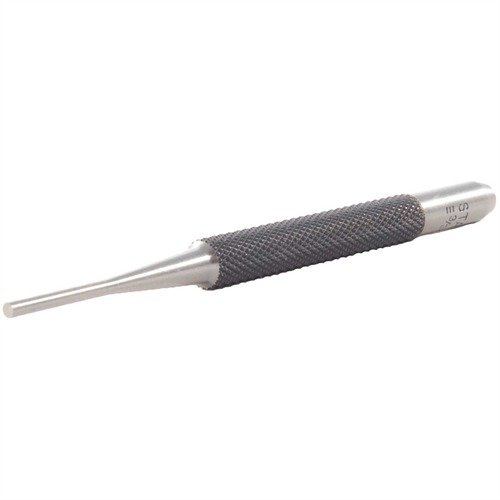 Le Starrett Pin Punch Set offre des outils en acier à outils durci, avec une prise ergonomique et des marquages clairs pour un retrait de goupille précis et efficace.