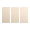Patins en feutre dur, lot de 3