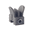 .570" guidon avant match acier noir