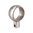 112 TENON D'ATTACHE POUR COLLIER DE CANON ACIER INOXYDABLE ARGENTÉ