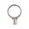 112 TENON D'ATTACHE POUR COLLIER DE CANON ACIER INOXYDABLE ARGENTÉ