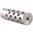 Frein de bouche .865 calibre .22 filetage 5/8-24 inox argenté