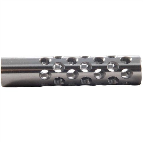 Le frein de bouche #01 SHREWD réduit le recul et la montée du canon grâce à ses 42 ports, parfait pour un contrôle optimal lors de tes tirs.