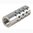 #4 frein de bouche calibre .22 5/8-24 chrome-moly argenté