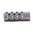 #4 frein de bouche calibre .22 5/8-24 SS argent