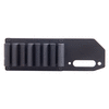 Le SIDE SADDLE SHELL HOLDER de LYMAN se fixe facilement sur le Remington 870/1100/1187, offrant un accès rapide aux cartouches supplémentaires sans modifications permanentes.