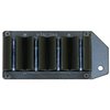 Le SIDE SADDLE SHELL HOLDER de LYMAN se fixe facilement sur le Remington 870/1100/1187, offrant un accès rapide à 4 cartouches supplémentaires.