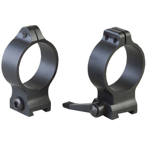Les QUICK DETACH SCOPE RINGS de TALLEY te permettent une installation rapide de ta lunette grâce à leurs leviers QD en acier et vis à tête bombée.