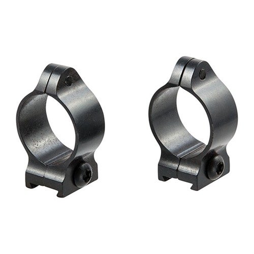 Les anneaux de montage Talley en acier bleu satin offrent une installation sécurisée avec des vis Torx® et sont compatibles avec les tubes de 1" ou 30mm.